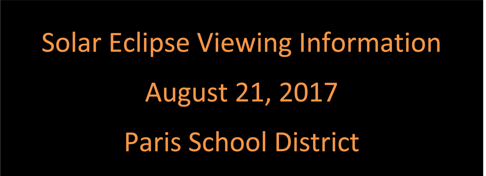 Solar Eclipse Viewing Information